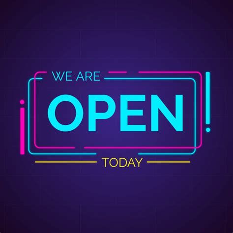 WE R OPEN TODAY Check out .